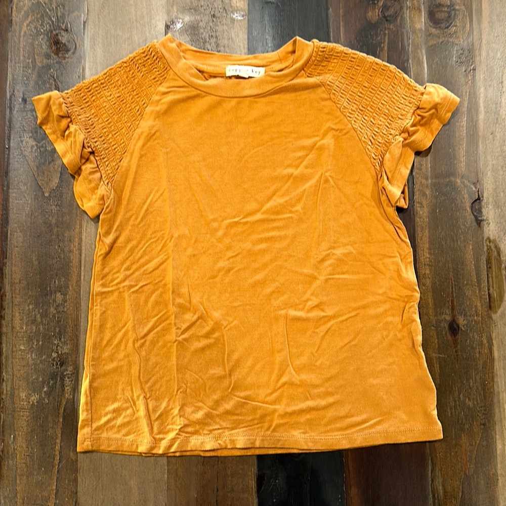 Copper Key T-shirt with Cap/Flutter Sleeve